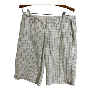 Jack spade mens striped flat front shorts. Size 30.